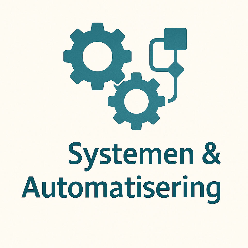 Tandwielen en flowchart-icon